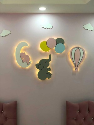 St. Morritz Çocuk Odası Dekoratif Aydınlatma Gece Lambası