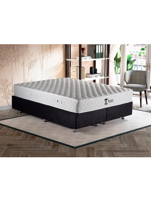 Niron Yatak Pinotte Pi Pocket Çift Kişilik Lüks Full Ortopedik Paket Yaylı Yumuşak Yatak 150x200 cm