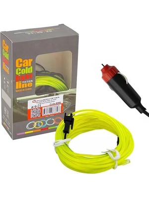Powermaster 5 Metre 5 Volt USB Adaptörlü Neon Parlak (Florasan) Yeşil Ip Aydınlatma PM-6083