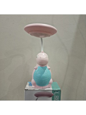 St. Morritz Sevimli Dinazor Dino Pembe Masa Lambası,