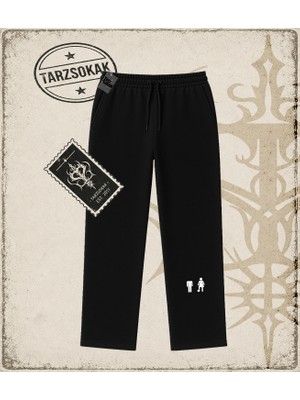 Tarzsokak Gotik & Grunge Streetwear Retro (5) Unisex Baggy Eşofman Altı