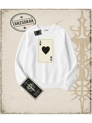 Tarzsokak Gotik & Grunge Streetwear Retro (1) Bisiklet Yaka Sweatshirt