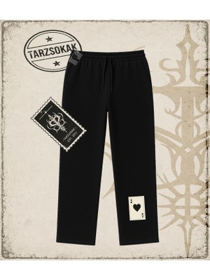 Tarzsokak Gotik & Grunge Streetwear Retro (1) Unisex Baggy Eşofman Altı