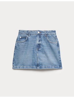 Marks & Spencer Denim Mini Etek