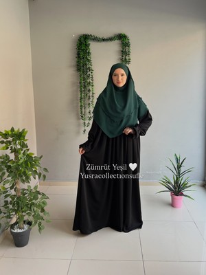 Yüsra Collection Tesettür Orta Boy Şifon Sufle