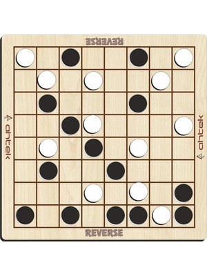 St. Morritz Ahşap Reverse Zeka ve Strateji Oyunu, Reversi