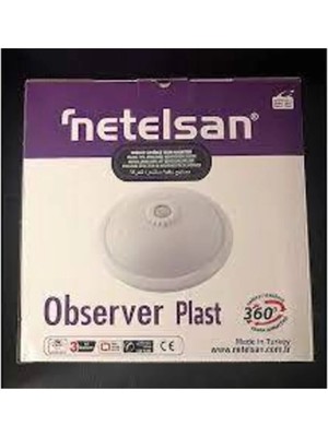 St. Morritz Hareket Sensörlü Tavan Armatür Observer Plast