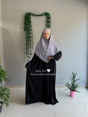 Yüsra Collection Tesettür Orta Boy Şifon Sufle