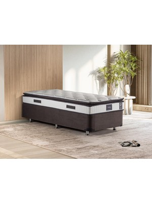 Niron King 80X180 cm Tam Ergonomik Pedli Lüks Yatak Tek Kişilik Orta Sert Özel Yatak