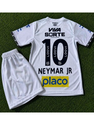 Candy Cup Yeni Sezon 2025/2026 10 Neymar J.r Santos Neymar Jr Çocuk Forması 2 Li Set