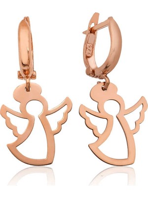 Tienda Elegante Gümüş Melek Küpe