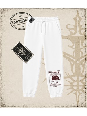 Tarzsokak Gotik & Grunge Streetwear Tv Grıl Star Unisex Jogger Eşofman Altı