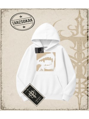 Tarzsokak Gotik & Grunge Streetwear Vampırs Kapşonlu Sweatshirt