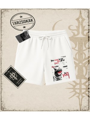 Tarzsokak Gotik & Grunge Streetwear You Want To Be Lıke All Of Unisex Şort