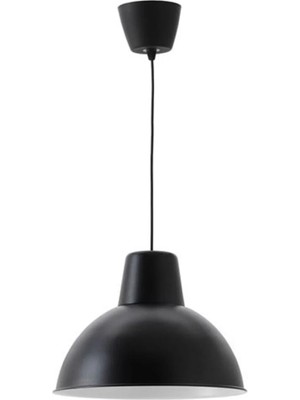 St. Morritz Skurup Sarkıt Lamba, Siyah, 38 cm