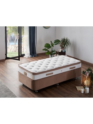 Niron Latte 80x180 Tek Kişilik Yatak Full Ortopedik Sert Yatak