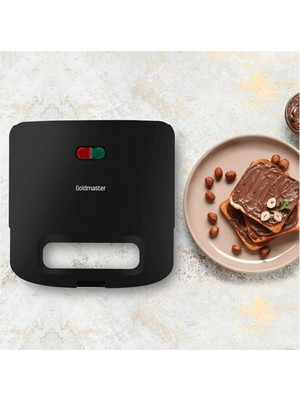 St. Morritz GM-7451 Tostini Mini Tost Makinesi Siyah