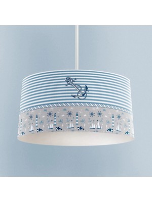 St. Morritz Denizci Desen Mavi Avize BMAV-016