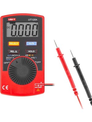 St. Morritz UT-120A Cep Tipi Profesyonel Dijital Multimetre Ölçü Aleti