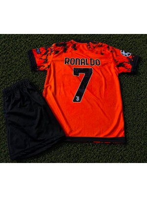 Candy Cup Juventus 2020/21 Sezonu Cristiano Ronaldo Forması Çocuk 2 Li Set