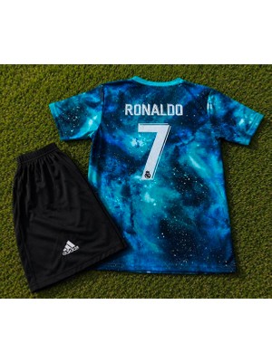 Candy Cup Yeni Sezon 2025/2026 Ronaldo Uzay Desenli Çocuk Forması 2 Li Set