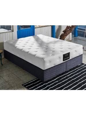 Visco Fusion Yatak 90x190 Tek Kişilik Paket Yaylı Visco Süngerli Yatak Extra Lüks Yumuşak Özel Tasarım