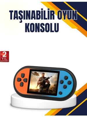 Ronanna Buğz 520IN1 Retro El Konsolu Çocuk ve Yetişkin Uyumlu Hd Görüntülü
