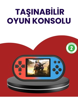Ronanna Buğz 520 Oyunlu El Oyun Konsolu Tv Bağlantılı Hd LCD Ekranlı