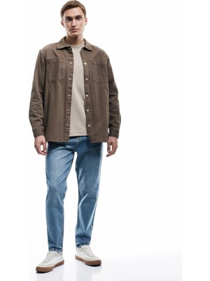 Koton Joe Indigo Erkek Jean Pantolon 7WAM40043ND