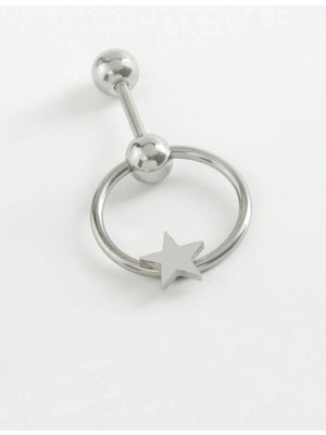 Ronanna Buğz Yıldız Çelik Piercing 1 Adet
