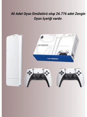 Ronanna Buğz M15 Retro Konsol – 20.000 Oyunlu, Çift Gamepadli, 4K HDMI