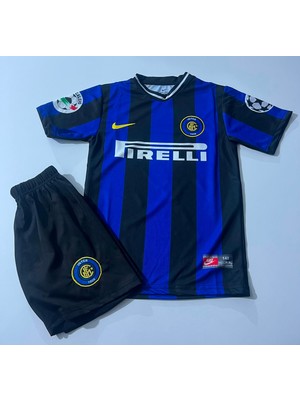 Candy Cup Inter Ronaldo Nazario Nostalji Çocuk Forması 2li Set H