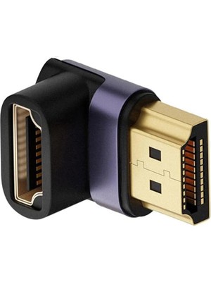 Ankaverse Ally HDMI To HDMI 8k 2.1uhd 90 Derece Mıknatıs Başlıklı Çevirici Otg ADAPTÖR-(5775)