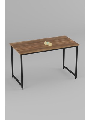 Çalışma Masası, Bilgisayar Masası, Ofis Masası, 120X60 - Ceviz