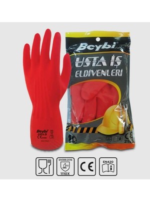 TeknoKapsül Beybi Usta Iş Lateks Eldiven No:9