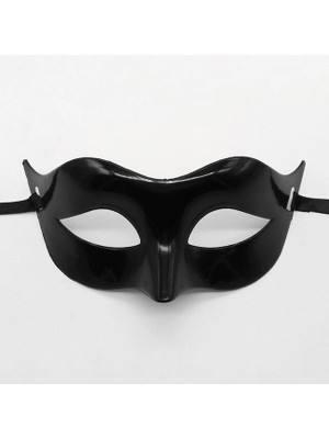 Techora Sale Siyah Renk Masquerade Kostüm Partisi Venedik Balo Maskesi BX40