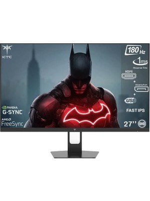 H27T22C 27''180Hz 1ms (Hdmı+Displayport) 2560 x 1440 Freesync Fast IPS Flat Monitör