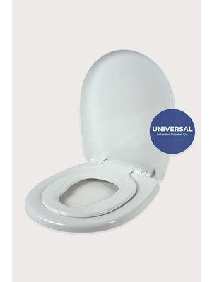Mayaglory Herakids Çocuk Adaptörlü Klozet Kapağı, Çocuk Klozet Kapağı, Oval Klozet Taşı Uy
