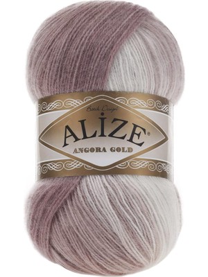 Alize Angora Gold Batik El Örgü Ipi 5 Adet (5698)