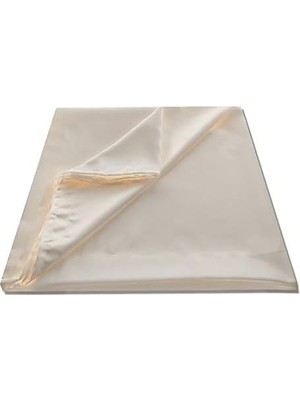 Taç Saten Güneşlik Perde 1.sınıf Kalite (300 x 260 Cm, Ekru)