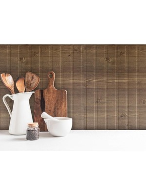 3 Boyutlu Duvar Paneli Kabartmalı Lambiri Desenli Pvc 41X41 Cm/ 6 Adet /1 M²