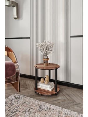 Çekmeceli Yatak Odası Başucu Komodin Minimal Modern Tasarım Şifonyer Tarzı Komodin - KMD104 Be