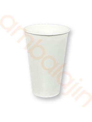 100 ADET12 Oz Kağıt Karton Bardak – Sıcak Içecek Için Kahve Çay Bardağı
