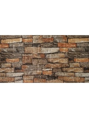 Kendinden Yapışkanlı 3D Duvar Kağıdı Paneli 70 x 38 cm Beyaz