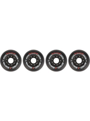 Rollerblade Apex 76 mm 80A Tekerlekler, 4'lü Paket