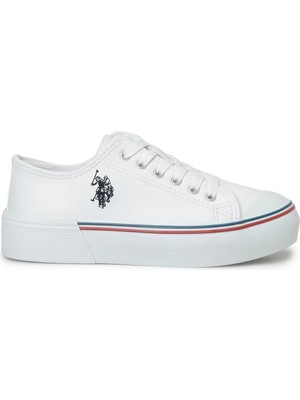 U.s. Polo Assn. Penelope P Wt Beyaz Kadın Sneaker