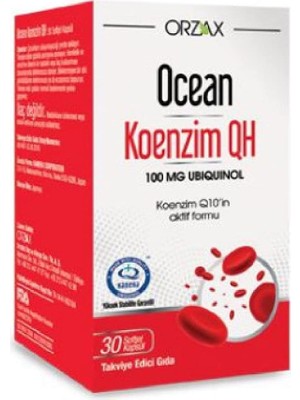 Koenzim Qh 100 Mg 30 Kapsül