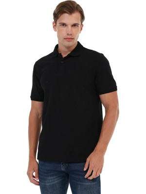 Kinetix Kısa Kol T-Shirt Erkek Siyah MB 12SN328 T-Shırt