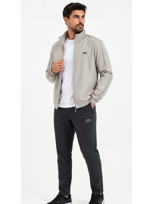 Lacoste  Büyük Beden  Gri Eşofman  Takımı
