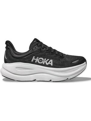 Hoka 1162011 M Bondi 9 Koşu Siyah-Beyaz Erkek Spor Ayakkabı